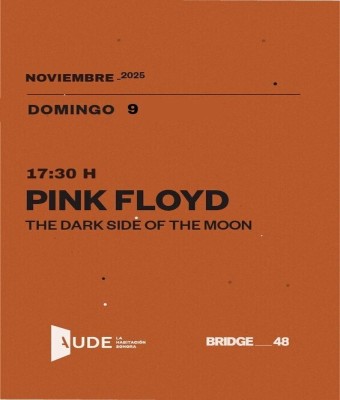 Pink Floyd: The Dark Side of the Moon · Aude: La Habitación Sonora en Barcelona