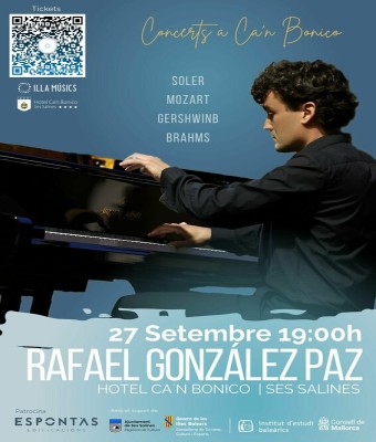  Rafael González Paz al piano en Balears, Illes