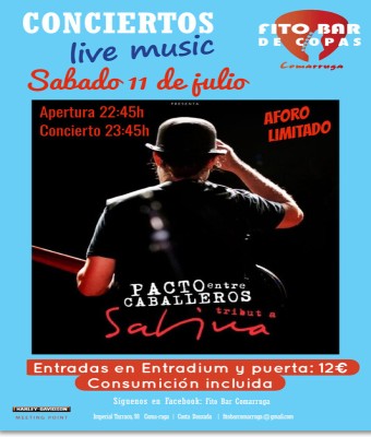 PACTO DE CABALLEROS tributo a Joaquín Sabina en Tarragona