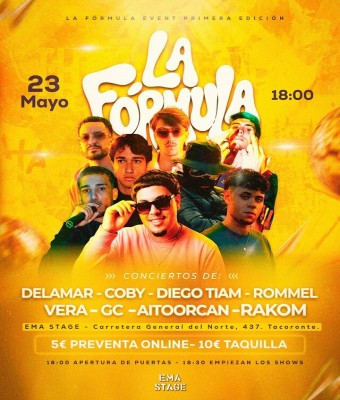 LA FÓRMULA EVENT: PRIMERA EDICIÓN en Santa Cruz de Tenerife