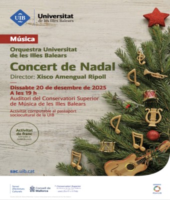 Concert de Nadal de l'Orquestra Universitat de les Illes Balears en Balears, Illes