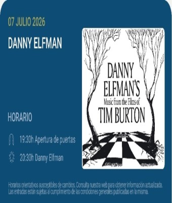 Danny Elfman - Noches del Botánico 2026 en Madrid