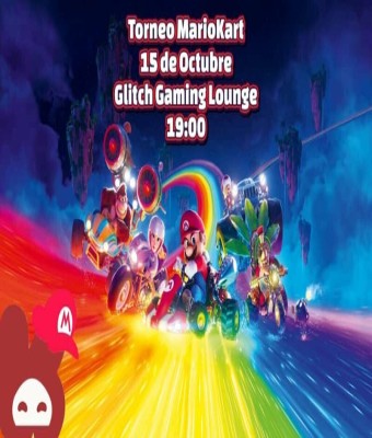 ¡Torneo de  Mario Kart de BcnNoKai en Glitch! en Barcelona