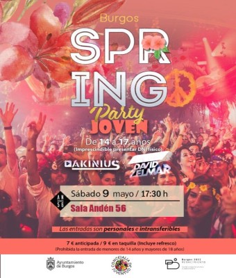 SPRING PARTY JOVEN en Burgos