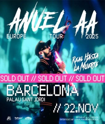 Anuel AA Europe Tour 2025 Barcelona