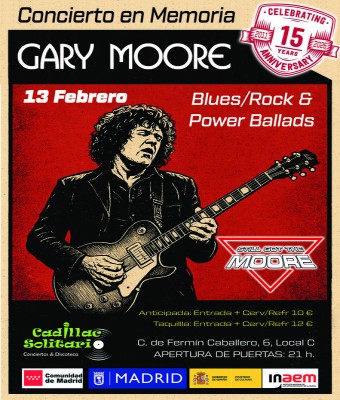 Still Got The Moore - Homenaje a Gary Moore en Madrid