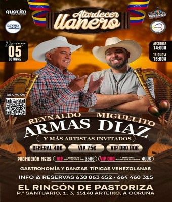 Reynaldo Armas y Miguelito Diaz en Coruña, A