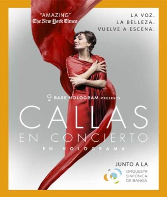 Callas En Concierto - En Holograma en Madrid