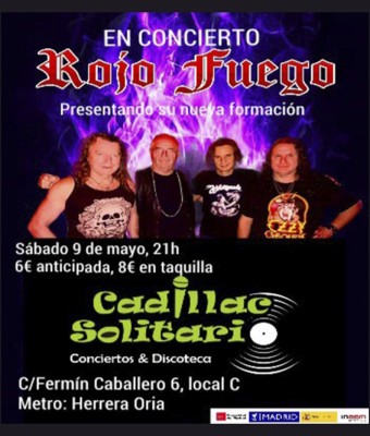 Rojo Fuego en Madrid