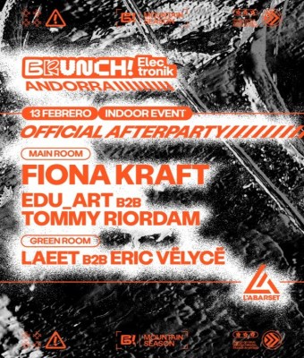 Afterparty L'Abarset Indoor - Brunch Electronik Andorra (Acceso solo al after) en Canillo