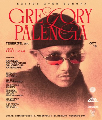 Gregory Palencia en Tenerife Sur (El Medano) en Santa Cruz de Tenerife