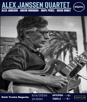Alex Janssen Quartet, en el Café Teatro Rayuela en Santa Cruz de Tenerife