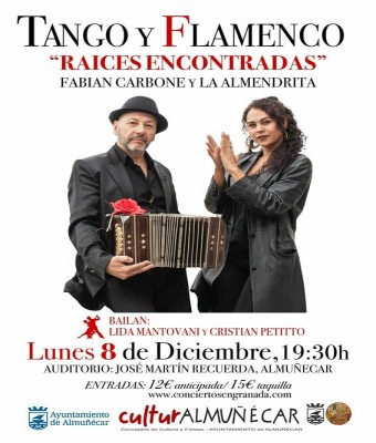 Tango y Flamenco: Fabián Carbone y La Almendrita en Granada