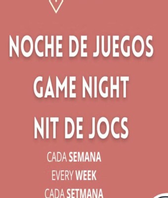 Noche de juegos de mesa en l'Estació Espai Gastronòmic en Ciutat Vella