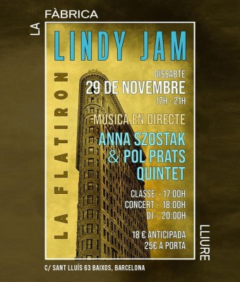 LA FLATIRON LINDY HOP JAM en Barcelona