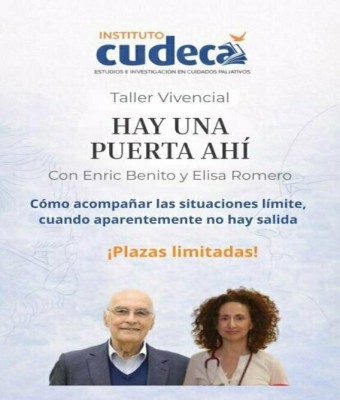 Taller vivencial "HAY UNA PUERTA AHÍ" con Enric Benito y Elisa Romero en Málaga