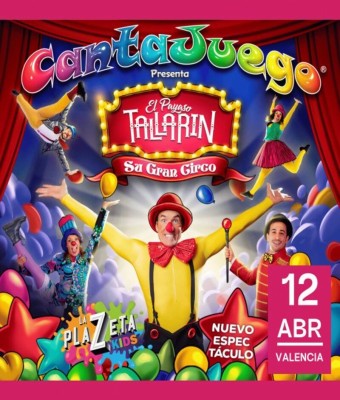 CANTAJUEGO - El payaso Tallarín en Valencia