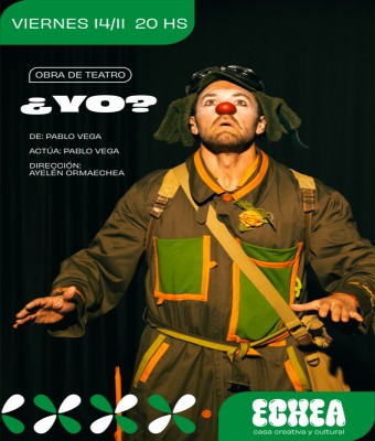 ¿YO? - Búsqueda unipersonal payasa en Barcelona