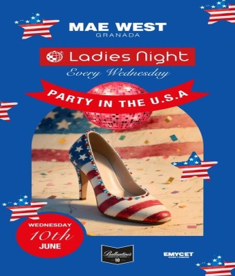 Discoteca Mae West Granada - Miércoles 10 Junio de Ladies Night