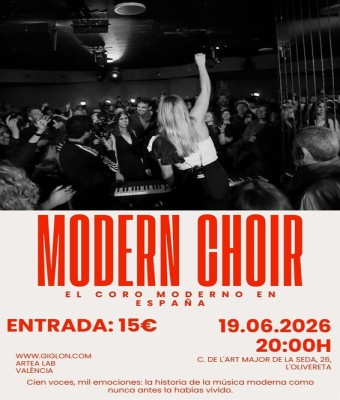 Concierto Modern Choir en Valencia/València