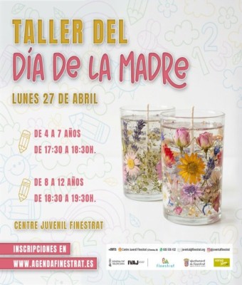 TALLER DIA DE LA MARE en Alicante