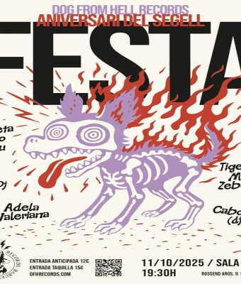Dog From Hell Records Aniversari en Barcelona
