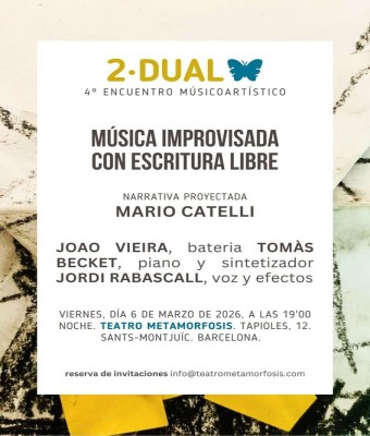 2-DUAL Música improvisada con escritura libre. en Barcelona