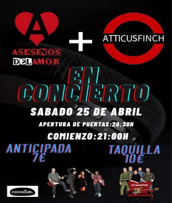 ASESINOS DEL AMOR+ATTICUSFINCH en Jaén