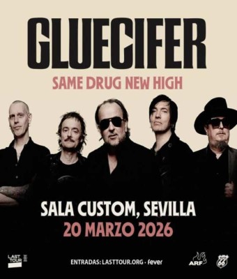 Gluecifer en Sala Custom, Sevilla 2026 en Seville