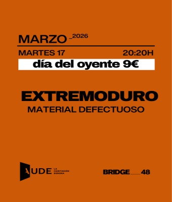 Extremoduro, Material Defectuoso · AUDE: sesión de escucha en Barcelona