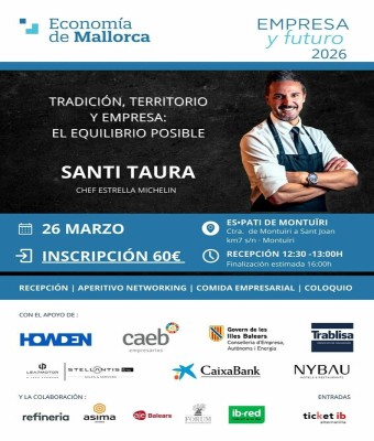 Empresa y Futuro con Santi Taura · 10ª Edición en Balears, Illes