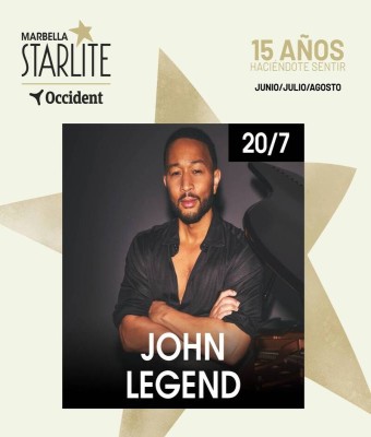 JOHN LEGEND - STARLITE MARBELLA en Marbella (Málaga)