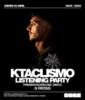 KTACLISMO LISTENING PARTY PRESENTACION DISCO 8 PATAS en Málaga