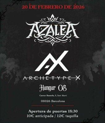 Azalea + ArchetypeX en Barcelona