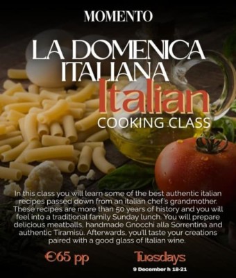 Domenica Italiana - Italian cooking class en Malaga