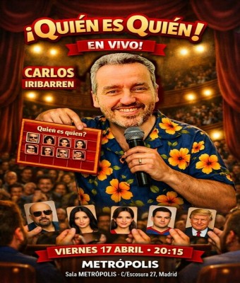 ¡QUIÉN ES QUIÉN! con CARLOS IRIBARREN en Madrid