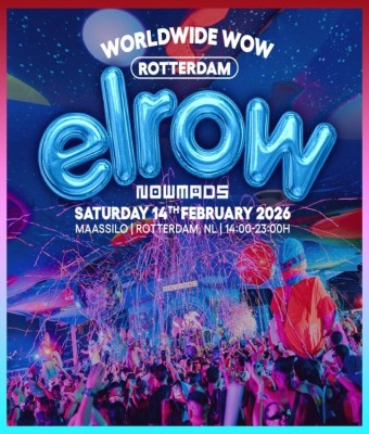 elrow @ Maassilo 2026 en Rotterdam