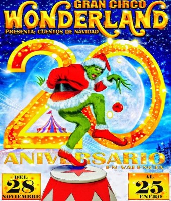 Gran Circo Wonderland en Valencia 2025 en Circo Wonderland - Frente Bioparc