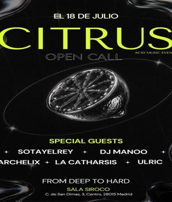 Citrus / Only Acid  en Madrid