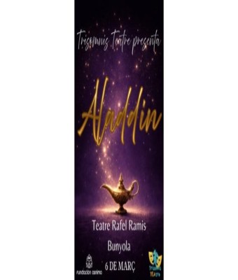 Aladdín de Trisomnis teatre en Illes Balears
