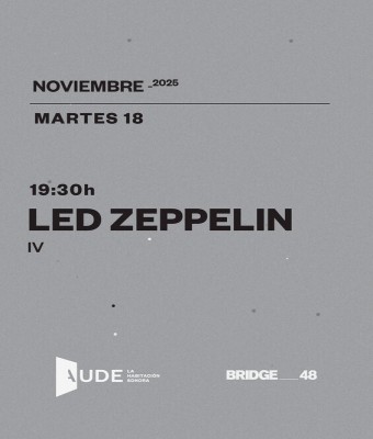 Led Zeppelin IV · AUDE La Habitación Sonora en Barcelona