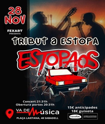Tribut a Estopa en Barcelona
