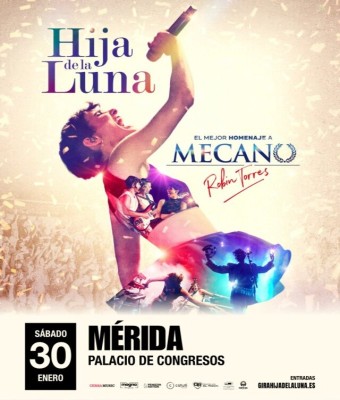 Hija de la Luna en Mérida - Homenaje a Mecano en Badajoz