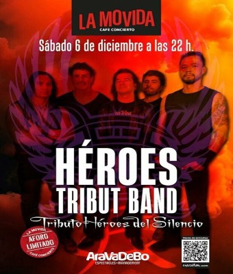 HÉROES TRIBUT BAND EN LA MOVIDA en Balears, Illes
