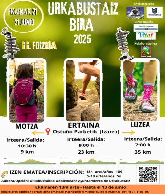 Urkabustaiz Bira 2026 en Araba/Álava