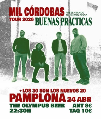 MIL CÓRDOBAS + LOS 30 SON LOS NUEVOS 20 en Navarra
