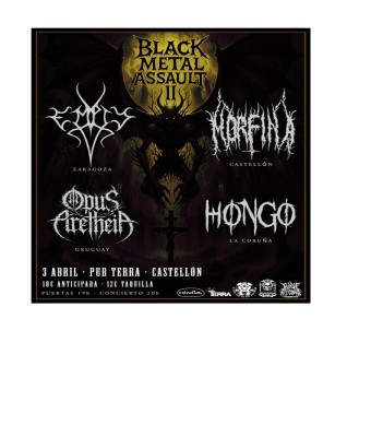 Black metal assault II en Castellón/Castelló