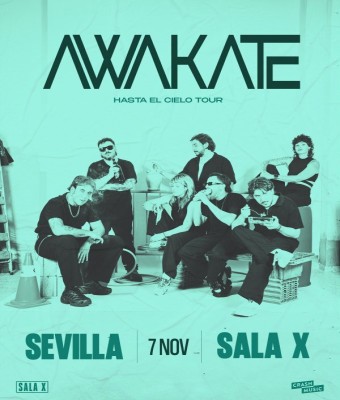 CONCIERTO DE AWAKATE - SEVILLA - SALA X - VIERNES 7 DE NOVIEMBRE