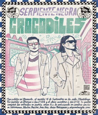 Serpiente Negra presenta: Crocodiles en Granada