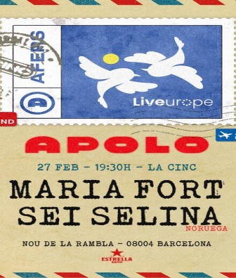 AFERS: Maria Fort + Sei Selina en Barcelona